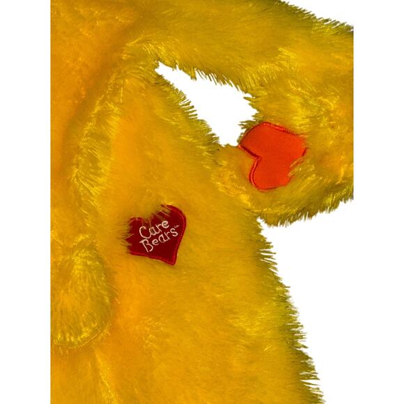Care Bears Funshine Bear Costume 2T Toddler Halloween Plush Outfit Yellow VGUC - Picture 7 of 16